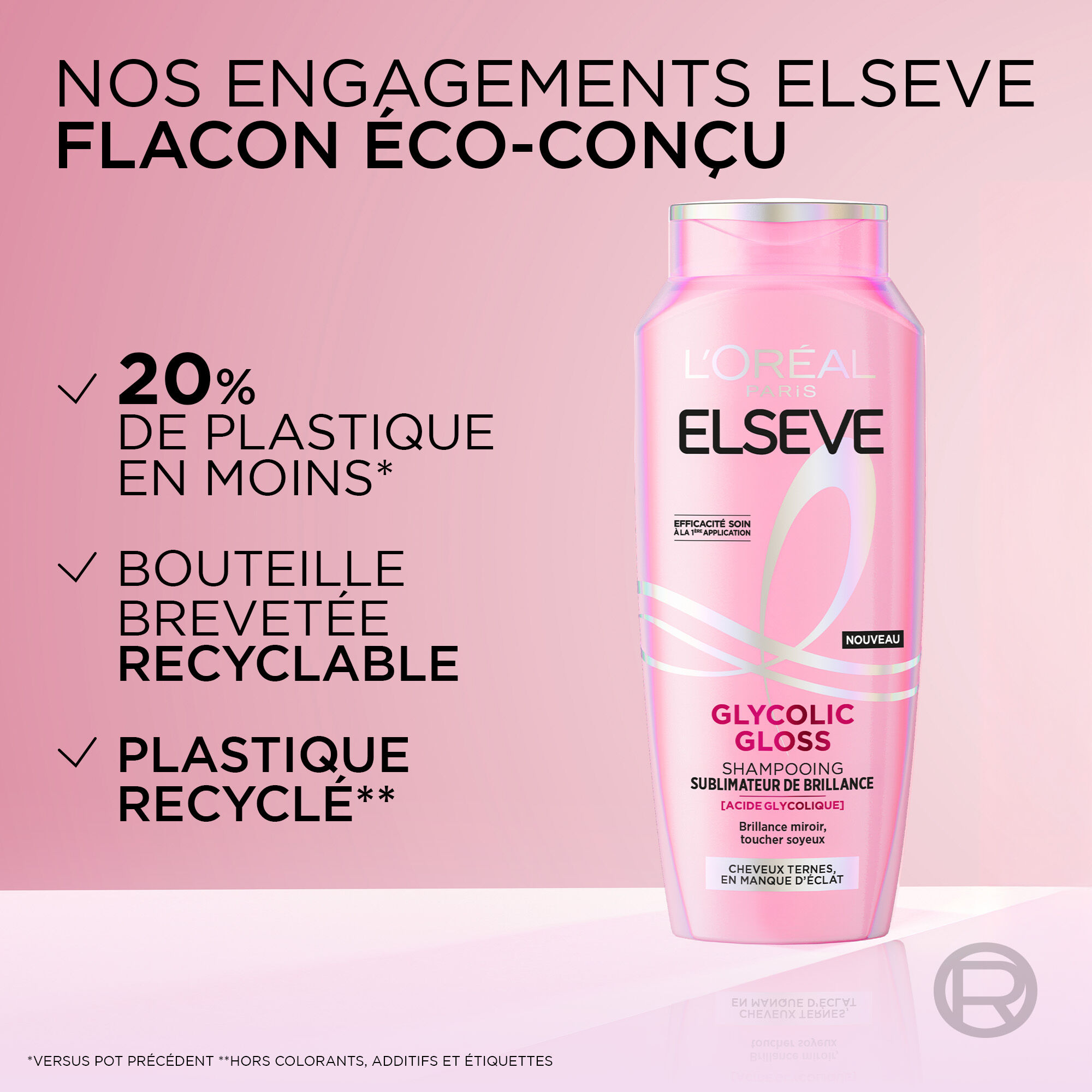 Elseve Glycolic Gloss Shampooing