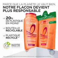 Elseve Dream Long Shampooing Reconstructeur enrichi en Keratine Vegetale et Huile de Ricin