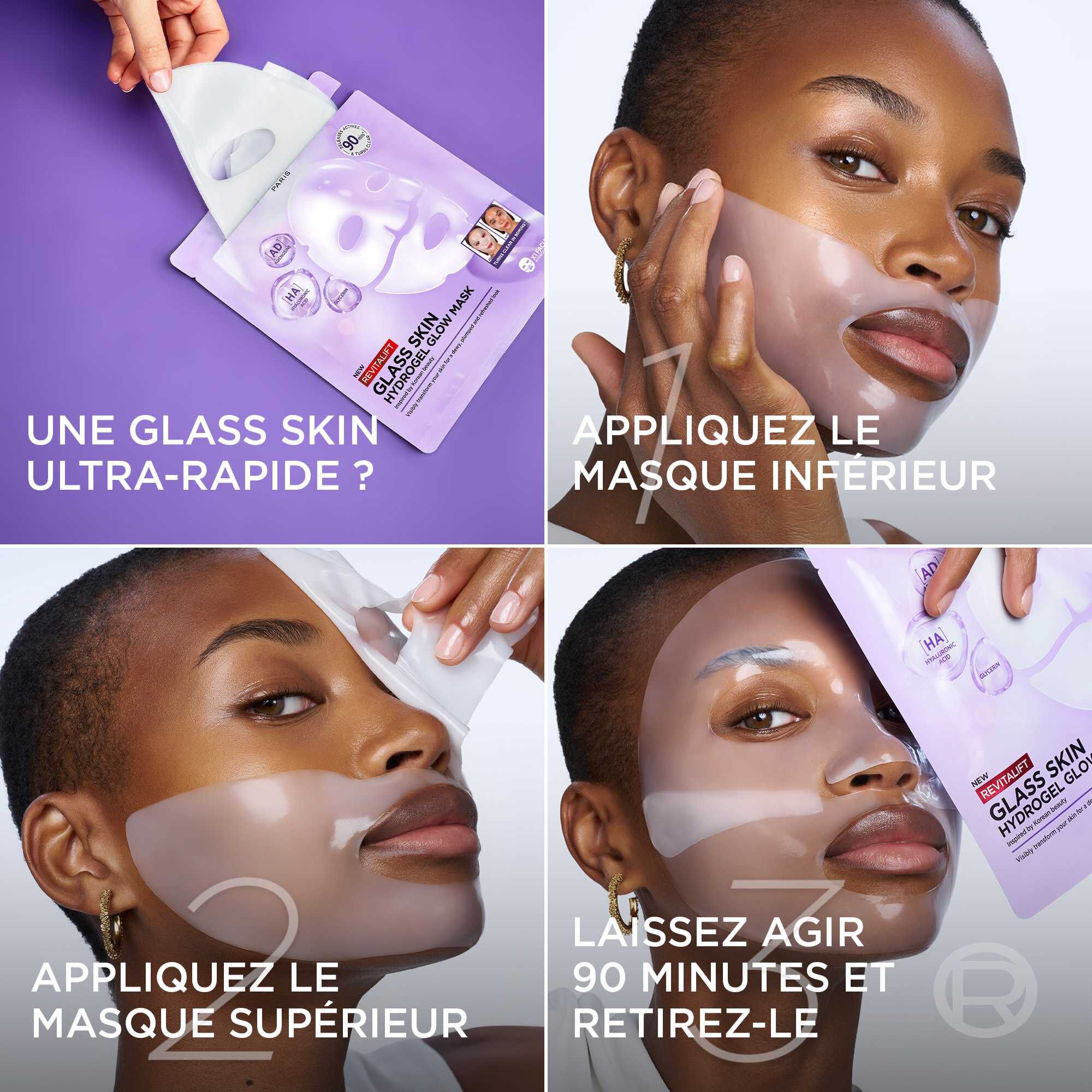 Revitalift Filler Masque Glass Skin Hydrogel