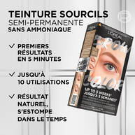 Brow Color Teinture Sourcils Semi-Permanente
