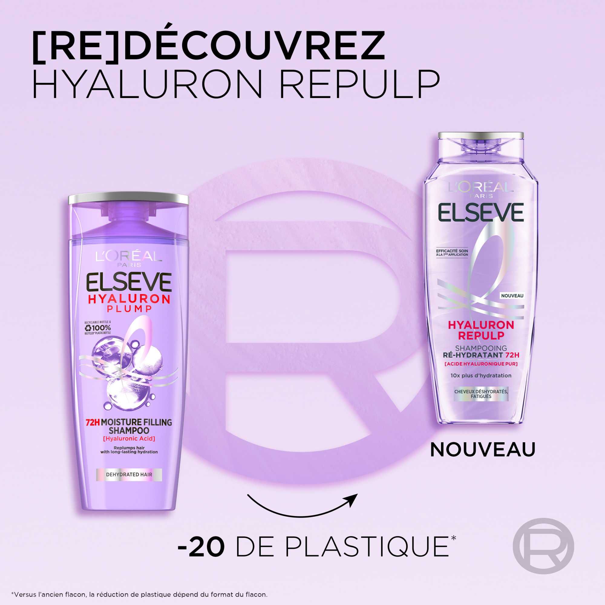 L'Oréal Elsève Shampoing Hyaluron Repulp Hydratant - by Hana Beauty