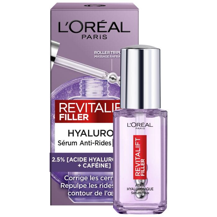 Revitalift Filler Sérum Yeux 2,5% Acide Hyaluronique + Caféine